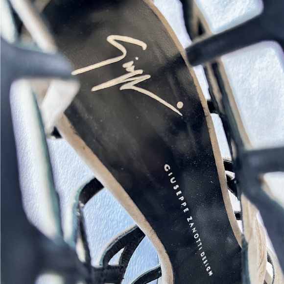 Giuseppe Zanotti - Sandals Wedge Heels (Size: 8.5) - Picture 3 of 5